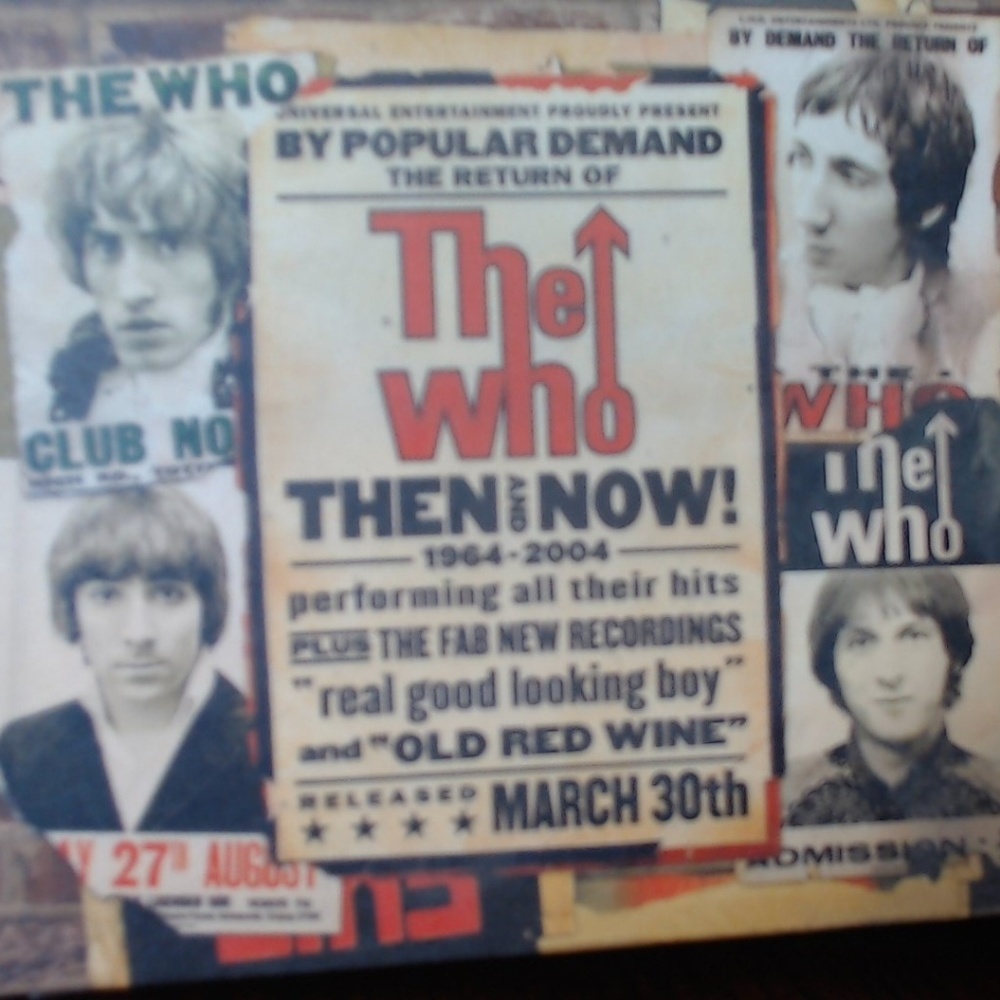 The Who Then and Now